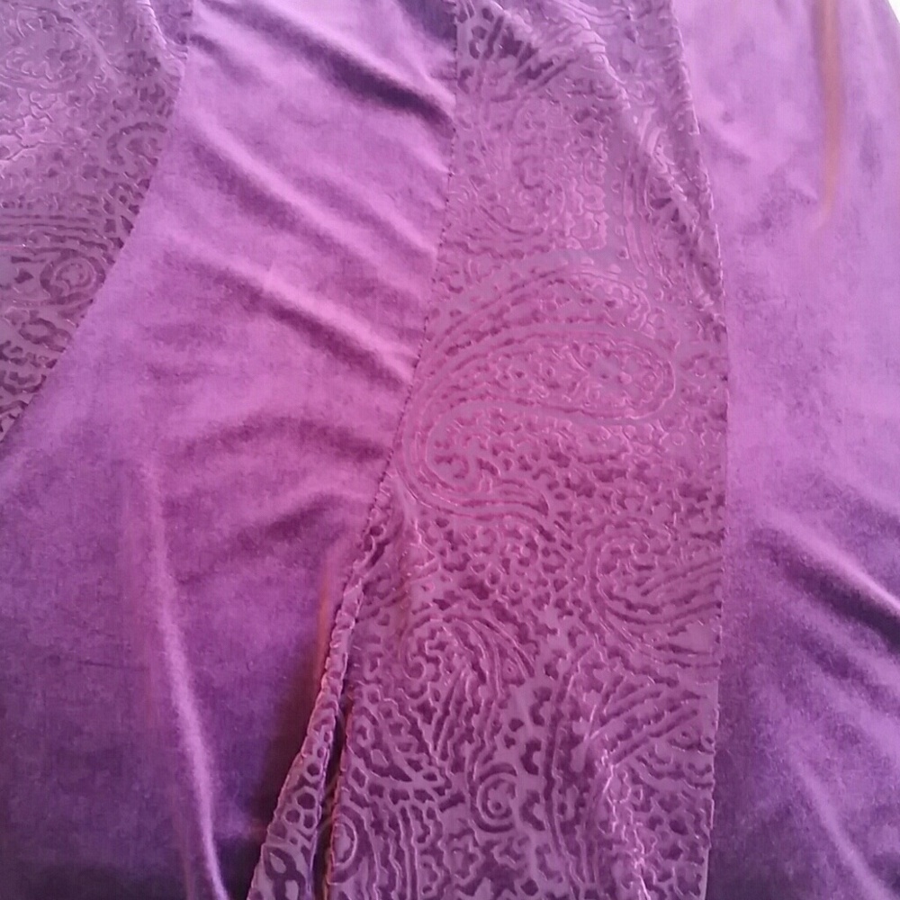 Velvet skirt - Picture 2 of 5